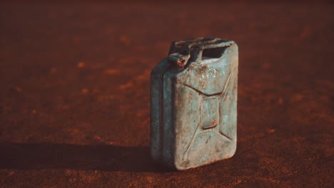 old-rusty-fuel-canister-in-the-desert